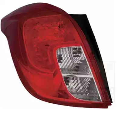 Do koszyka Lampa zespolona tylna lewa Opel Mokka I J13